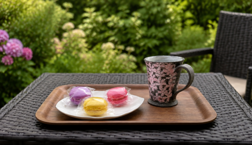 念願のお庭でTeaTime✨✨